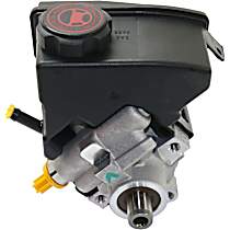 Power Steering Pump, With Seal Kit, 6 Cyl 3.4L, With Reservoir, Without Pulley - 