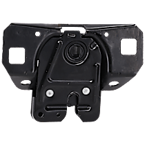 Trunk Latch, Black, Metal