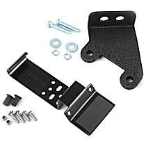 11503.96 Antenna Bracket - Powdercoated Black, Steel, Direct Fit