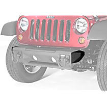 11542.23 Front, Driver and Passenger Side All Terrain Series Bumper End, Textured Steel