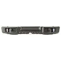 11544.51 Rear Bumper, Powdercoated Textured Black