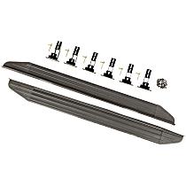 11594.02 Running Boards, Powdercoated Black, Aluminum, 2-Door/4-Door, Sport Utility, Four Wheel Drive/Rear Wheel Drive
