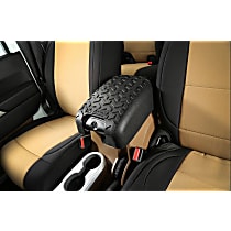 13107.42 Console Cover - Black, Polyurethane, Direct Fit
