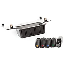 17235.84 Accessory Switch Panel - Black, Direct Fit