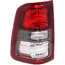 Driver Side Halogen Tail Light, With bulb(s), OE Replacement
