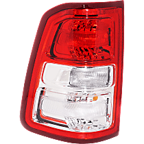 Driver Side Halogen Tail Light, With bulb(s), OE Replacement