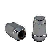 C1704H Lug Nut - Chrome, Carbon Steel, Bugle, 1/2 -20 Universal, Sold Individually