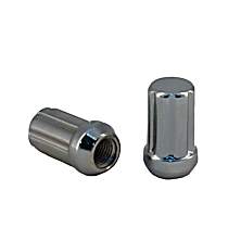 C7004 Lug Nut - Chrome, Carbon Steel, Socket, 1/2 -20 Universal, Sold Individually