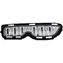 Driver Side Driving Light, with Bulb, Base Model, CAPA CERTIFIED