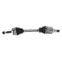 Front, Driver Side Axle Assembly, New