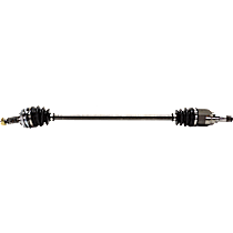 Front, Passenger Side Axle Assembly, 1.6L Engine, Non-ABS, Automatic Transaxle