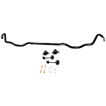 Front Sway Bar Kit, Steel, 0.83 in., No, Black