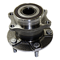 Rear, Driver or Passenger Side Wheel Hub, With Bearing, 5 x 4.5 in. Bolt Pattern, 4 Cyl., 2.5L Engine, All Wheel Drive