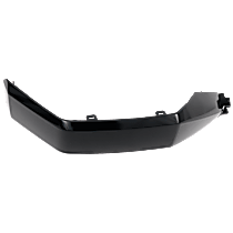 Front, Driver Side Bumper Trim, Black
