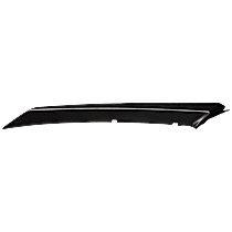 Front, Driver Side, Upper Bumper Trim, Textured, 4 Cyl., 2.5L Engine
