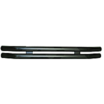 RT20008 Front or Rear Bumper, Semi-gloss Black