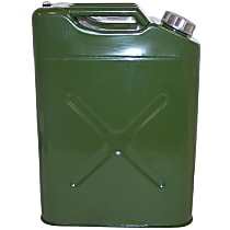 RT26009 Crown Jerry Can, Olive, 5.4 gallon Galvanized Steel Can, Includes a Plastic Pour Spout, Vent and a Travel Cap