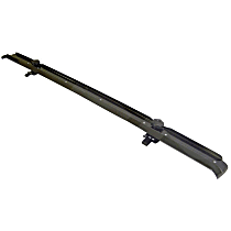 RT26067 Windshield Channel Header - Black, Metal and Plastic, Direct Fit, Set of 2