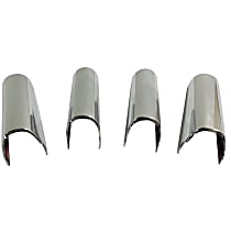 RT27039 Steering Wheel Trim - Chrome, Plastic, Direct Fit