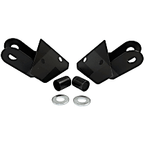 RT30010 Mirror Relocation Bracket - Black, Metal, Direct Fit