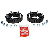 RT32014 Wheel Spacer - Anodized Black, Aluminum, Direct Fit, Set of 2