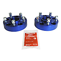 RT32018 Wheel Spacer - Blue, Aluminum and Steel, Direct Fit, Kit