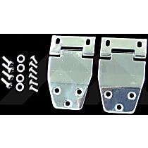 RT34032 Liftgate Hinge - Polished, Stainless Steel, Direct Fit, Set of 2