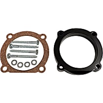 RT35007 Throttle Body Spacer - Anodized Black, Aluminum, Direct Fit, Kit