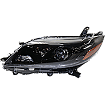 Driver Side Halogen Headlight, With bulb(s), Mini Passenger Van, OE Replacement