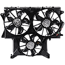 Radiator Cooling Fan Assembly, 3.0L Turbo, Tri-fan
