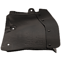 Front, Passenger Side Mud Flaps, Black