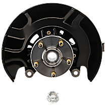 Front, Passenger Side Steering Knuckle, With Bearing, With Dust Shield