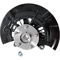 Front, Passenger Side Loaded Knuckle, With Backing Plate, With Bearing