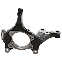 Front, Passenger Side Steering Knuckle, Without Backing Plate, Without Bearing