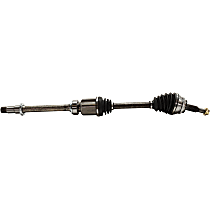 Front, Passenger Side Axle Assembly, V6 Engine, Automatic Transmission