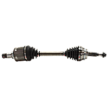 Front, Driver Side Axle Assembly, New, 2.4L 4Cyl