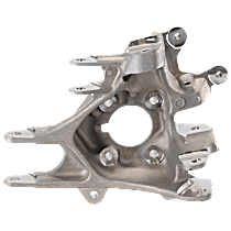 Rear, Passenger Side Steering Knuckle, Without Backing Plate, Without Bearing