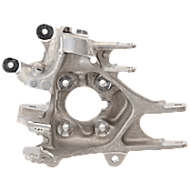Rear, Driver Side Steering Knuckle, Without Backing Plate, Without Bearing