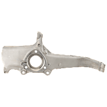 Front, Driver Side Steering Knuckle, Without Backing Plate, Without Bearing