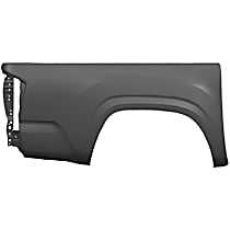 Rear, Passenger Side Truck Bedside Panel, Primed, 5 Ft. Bed, Crew Cab Pickup, For Models Without Wheel Opening Molding