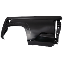 Rear, Driver Side Truck Bedside Panel, Primed, 5 Ft. Bed, Crew Cab Pickup, For Models With Wheel Opening Molding, CAPA CERTIFIED