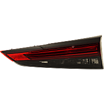 Passenger Side, Inner LED Tail Light, With bulb(s), Mounts on Liftgate, OE Replacement, CAPA Certified