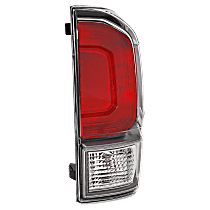 Passenger Side Halogen Tail Light, With bulb(s), OE Replacement