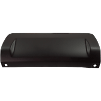 Rear Valance, For Models Without Towing Hitch, Bumper Cover Extension, Textured