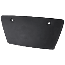 Hitch Cover - Black, Plastic, Sold individually