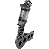 Front Catalytic Converter, 2.5L 4Cyl, Federal EPA Standard, 46-State Legal (Cannot ship to CA, CO, NY or ME), MFI, Electronic, SFI, 2AR-FXE Eng., DOHC, 16 Valves, Direct Replacement Series