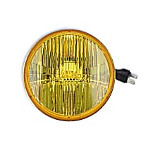 LFRB105 LED Headlight, With bulb(s), Yellow Lens