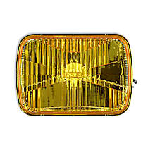 LED Headlight, With bulb(s), Yellow Lens