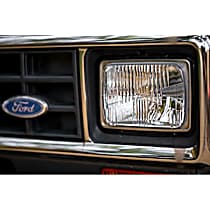 LFRB150 LED Headlight, With bulb(s), Clear Lens