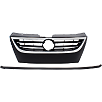 Grille Assembly, Primed Black Shell and Insert